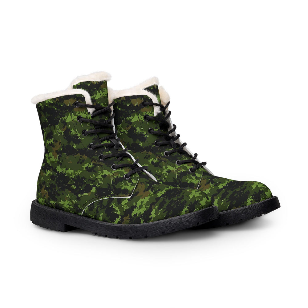 Cadpat TW Men's Fur and Leather Boots