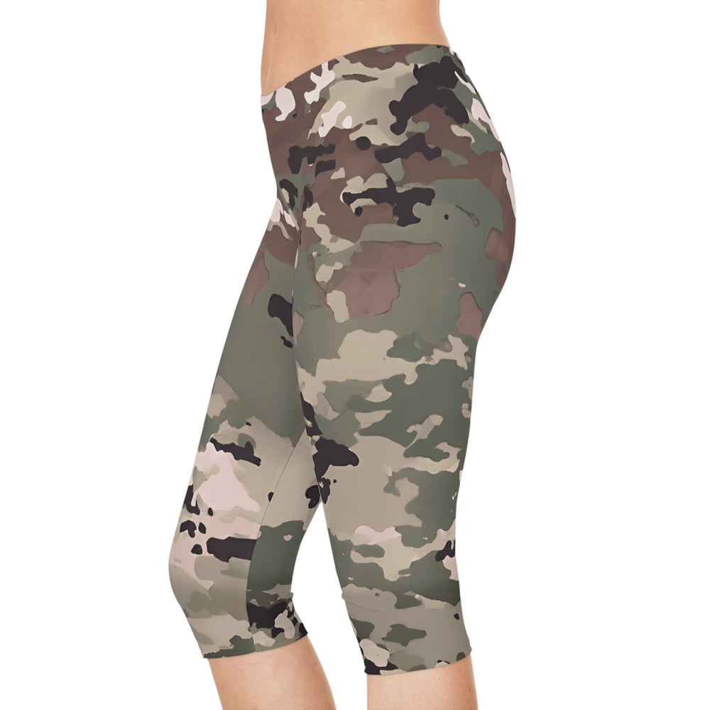 Scorpion W2 OCP Camo Capri Leggings