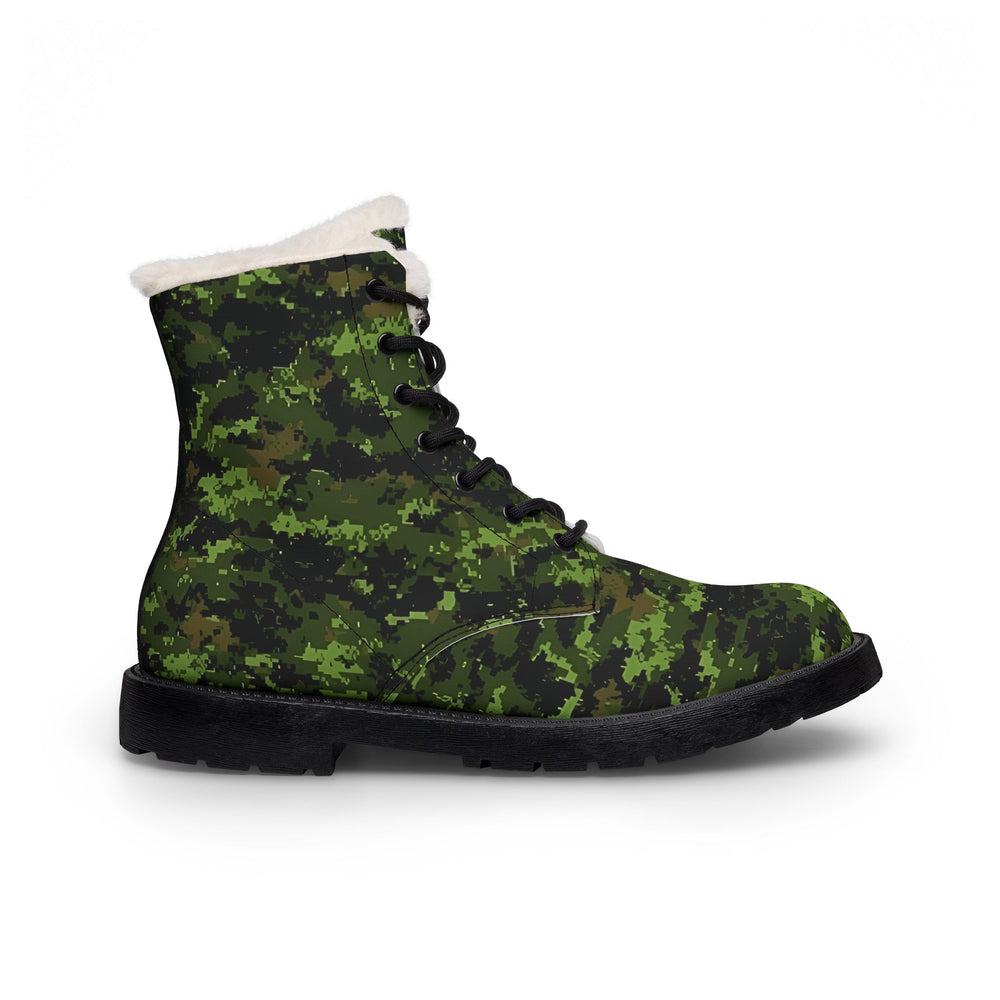 Cadpat TW Men's Fur and Leather Boots