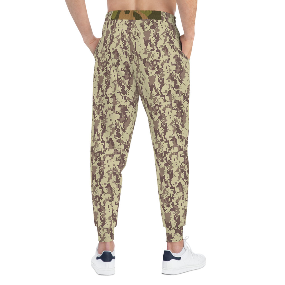 Estonian ESTDCU-M06 Woodland Camo Unisex Athletic Joggers