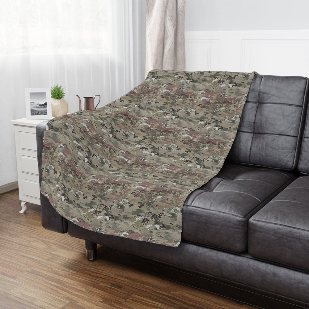 Scorpion Camouflage Microfiber Blanket By Equippage.com