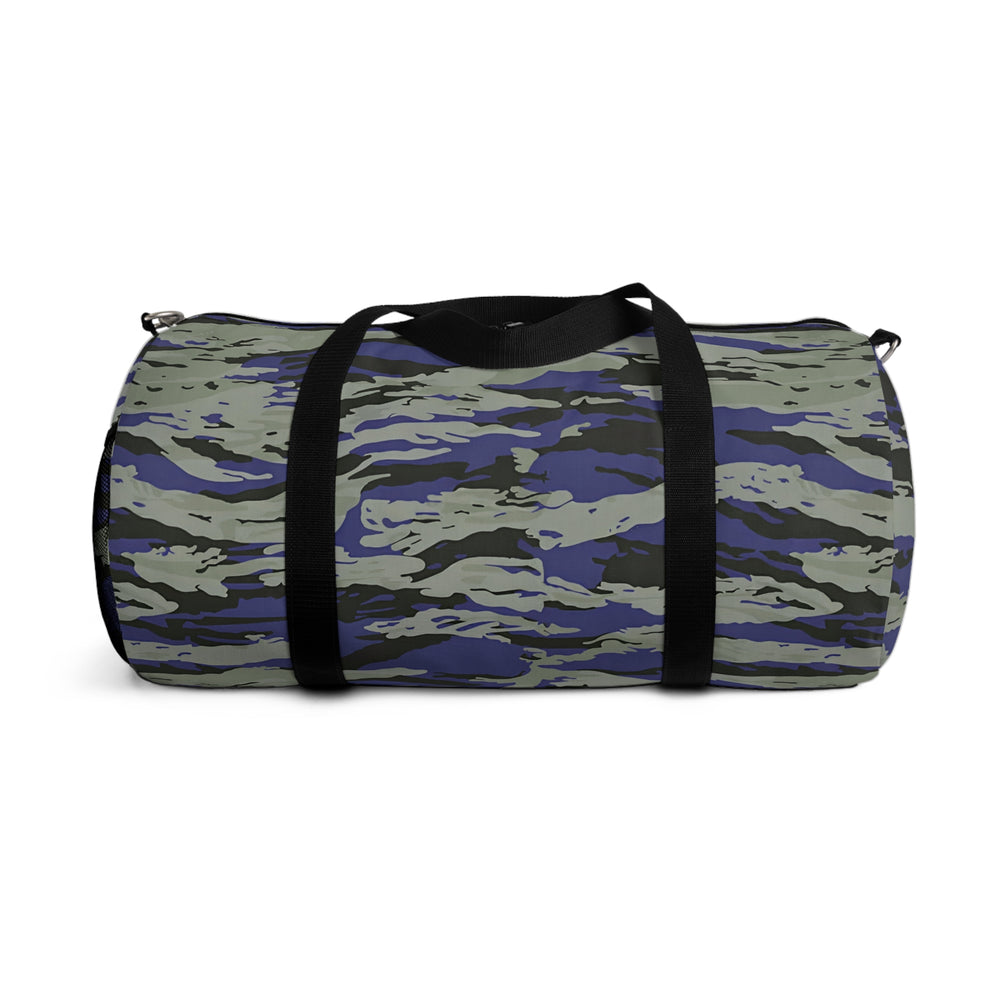 Greek Blue Lizard Camo Travel Duffel Bag