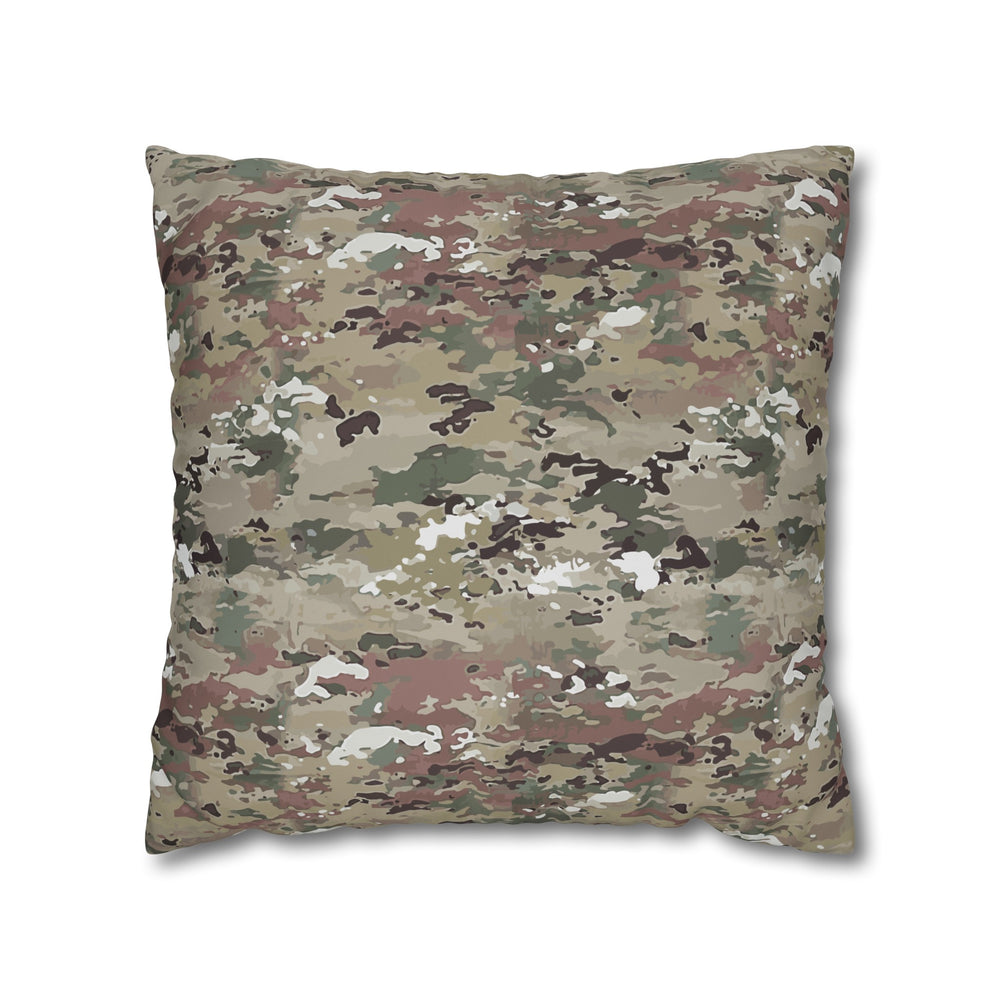 Scorpion Camouflage Square Poly Canvas Pillowcase By Equippage.com