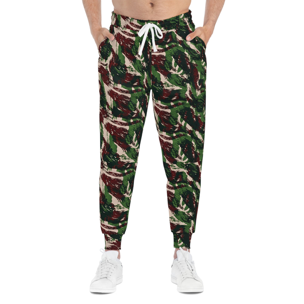 Brazilian Mountain Lizard Camo Unisex Athletic Joggers