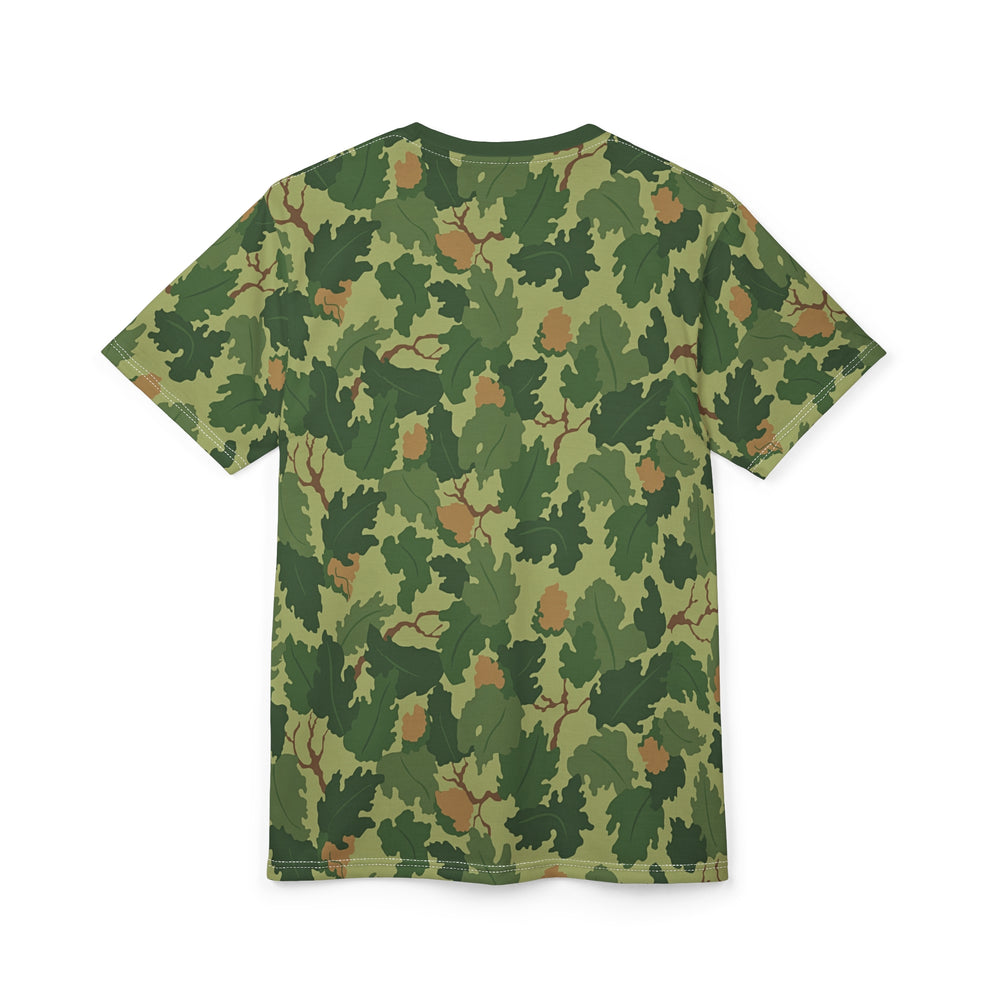 US Mitchell Wine Leaf Camo Unisex Cut & Sew Tee - Equippage.com