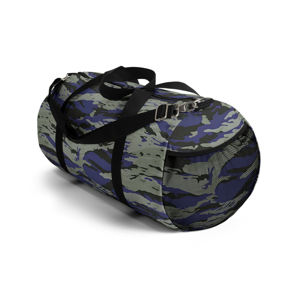 Greek Blue Lizard Camo Travel Duffel Bag