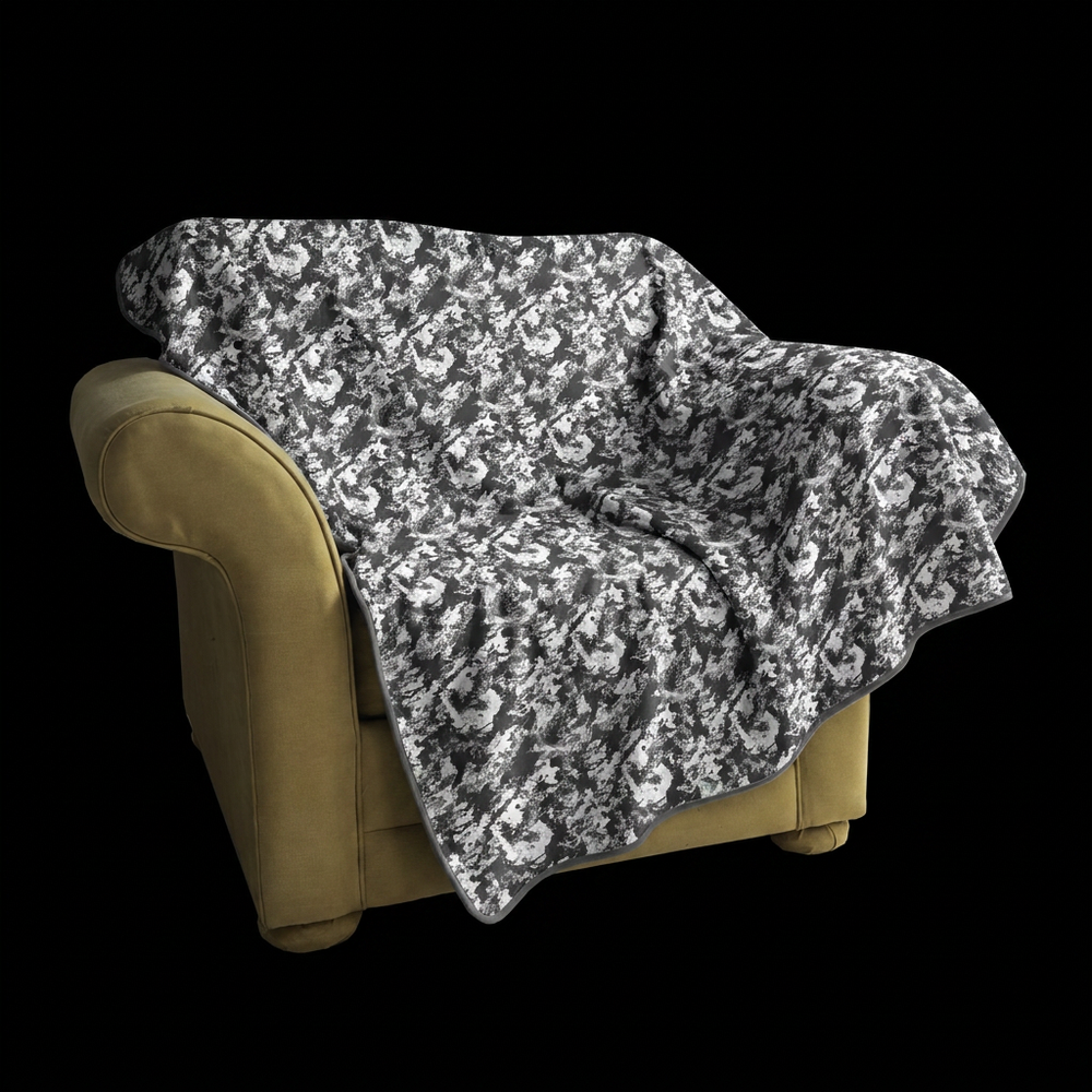 PRESS Camo Pixel Fleece Blanket — Cozy PRESS Camouflage Pattern for warmth and concealment