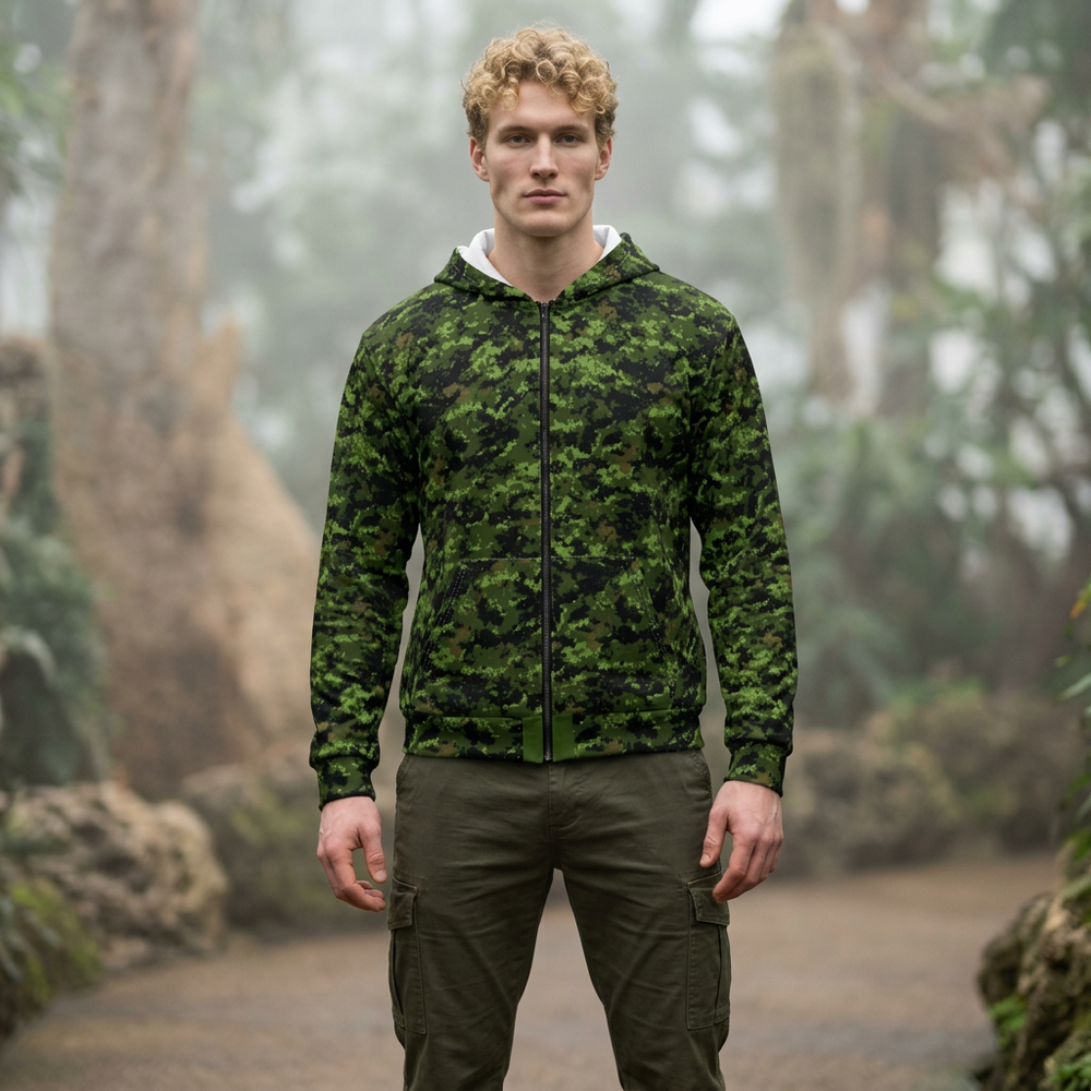 Cadpat TW Unisex Zip Hoodie
