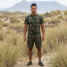 Brazilian Lizard Camo Unisex Cut & Sew Tee - Equippage.com