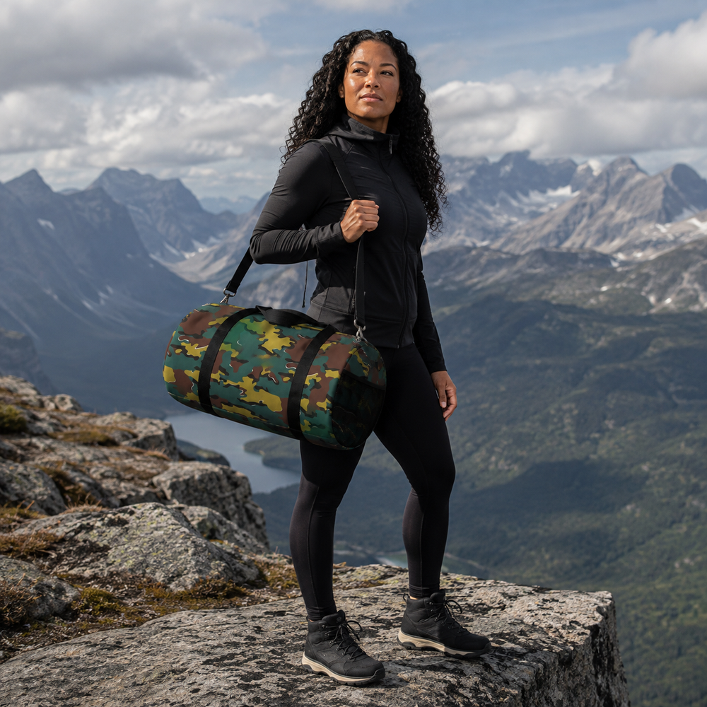 Belgian M1999 Jigsaw Camo Travel Duffel Bag