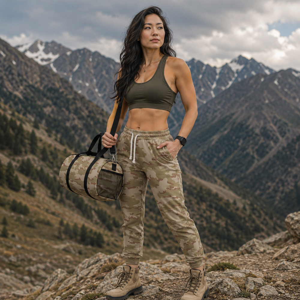 Belgian M1999 Desert Jigsaw Camo Travel Duffel Bag