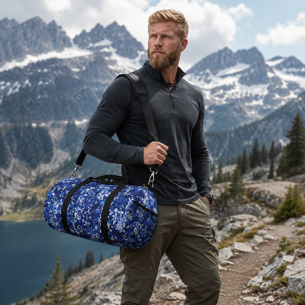 Belgian M19 NFP-Navy Camo Travel Duffel Bag