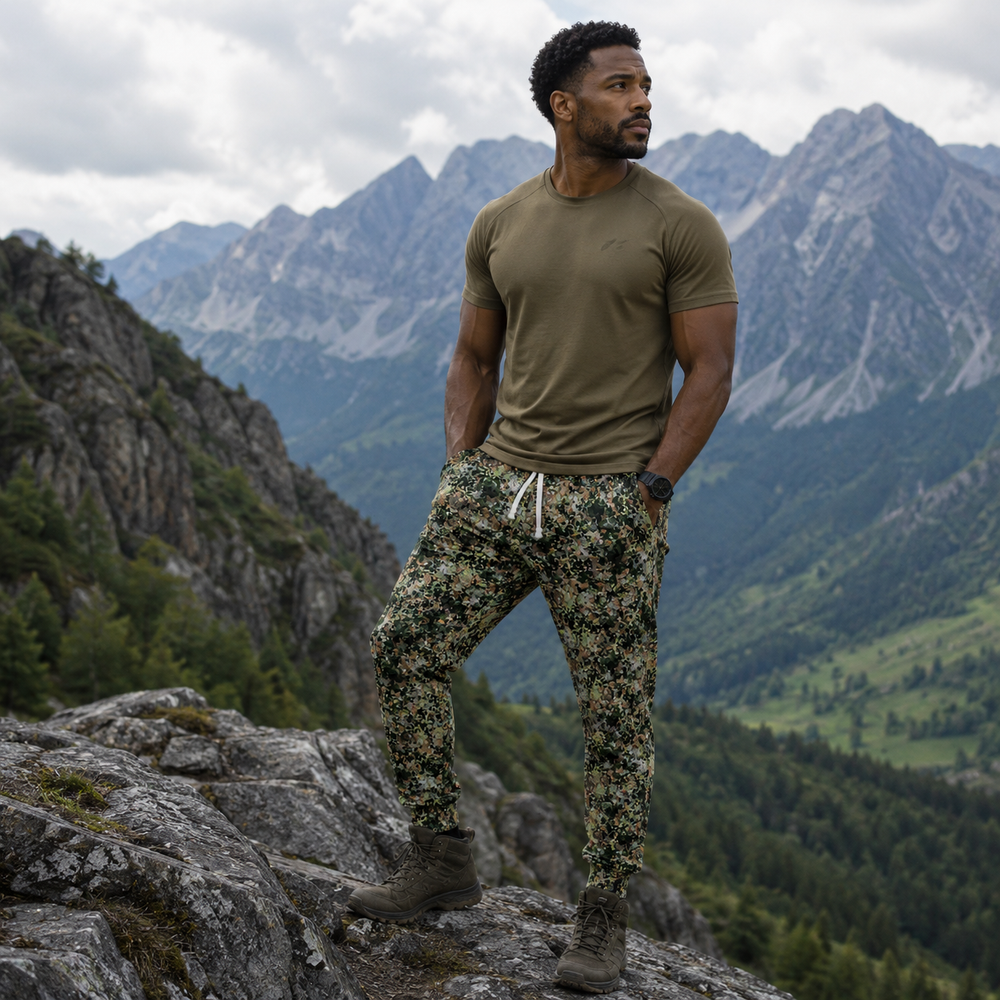 Dutch NFP Green Camo Unisex Athletic Joggers