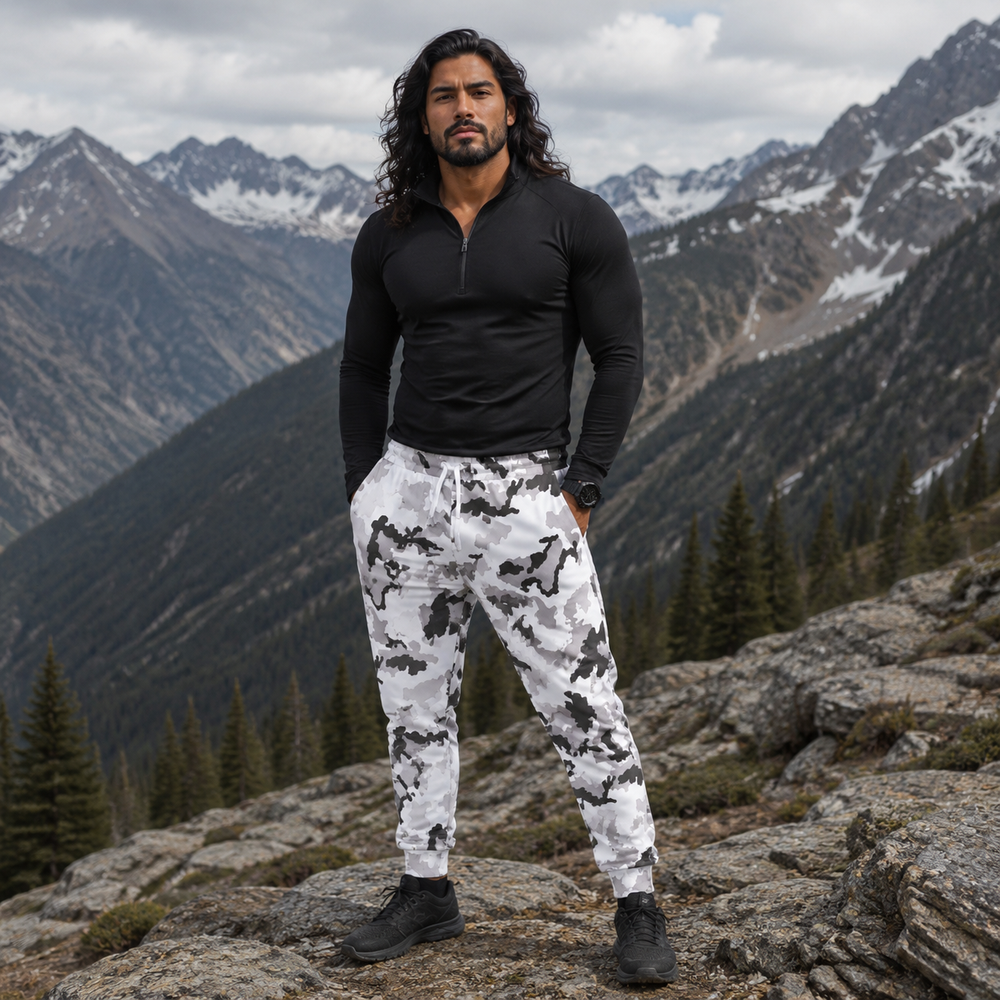 Irish DPM Winter Camo Unisex Athletic Joggers