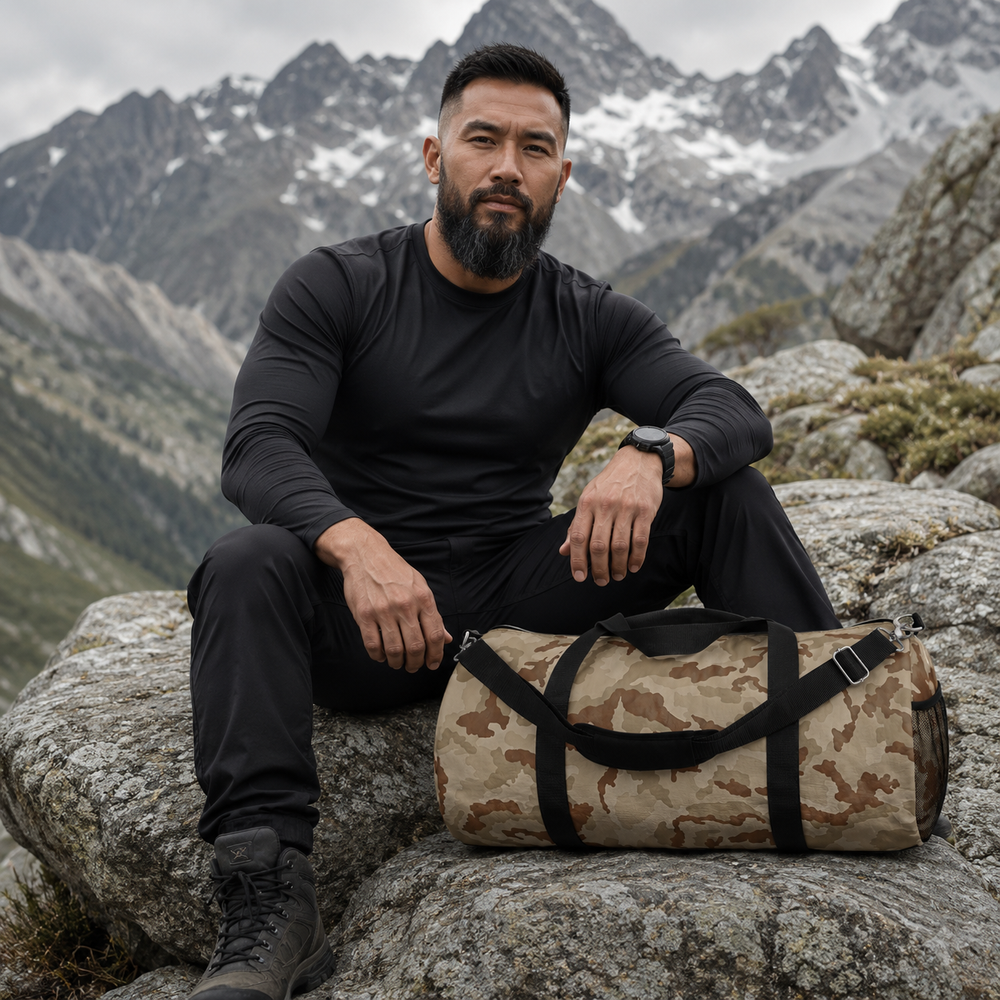Irish DPM Desert Camo Travel Duffel Bag