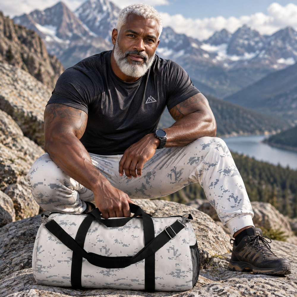 Estonian ESTDCU-M06 Snow Camo Travel Duffel Bag