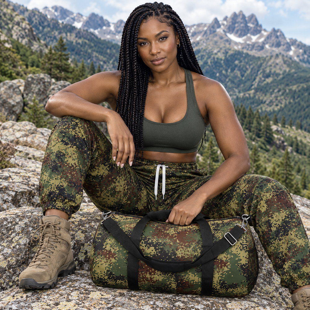 Serbian M-MDU-10 Camo Travel Duffel Bag