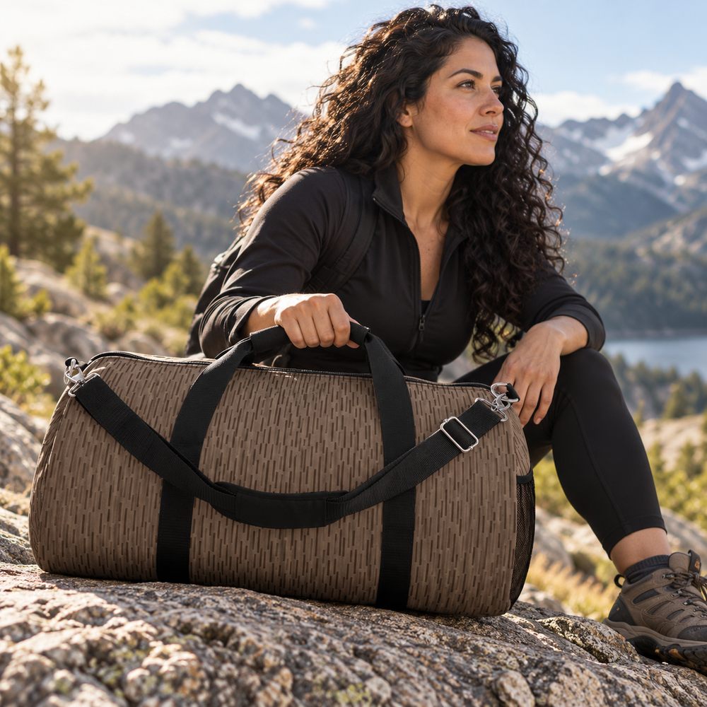German Strichtarn Camo Travel Duffel Bag