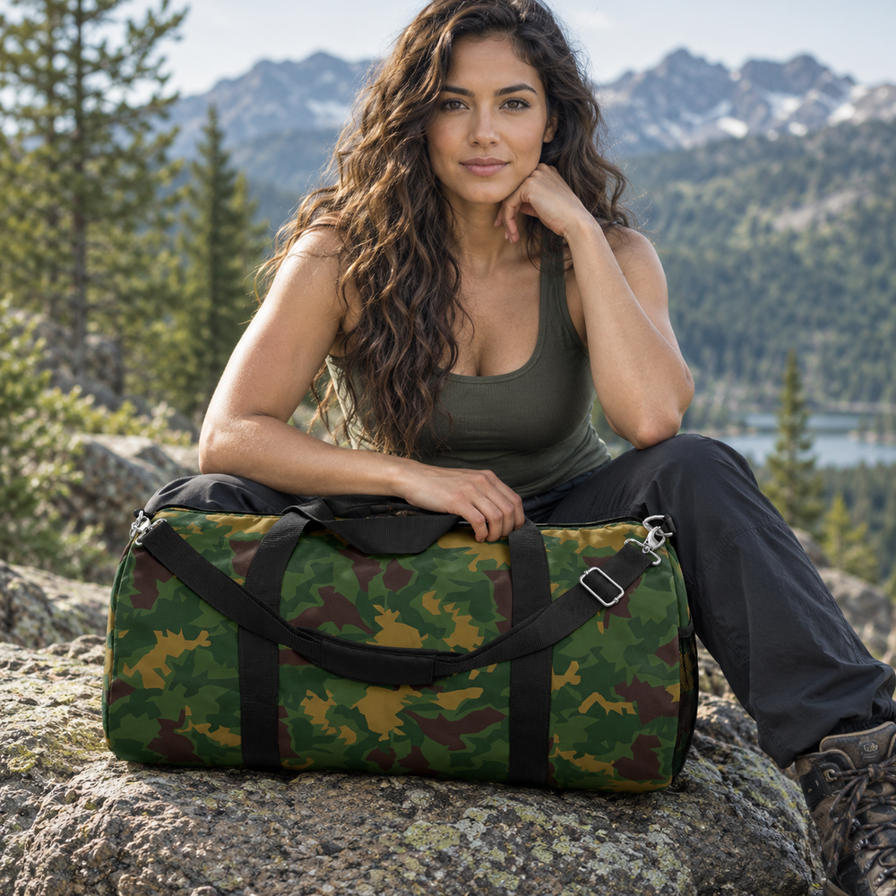 Hungarian Leaf Camo Travel Duffel Bag