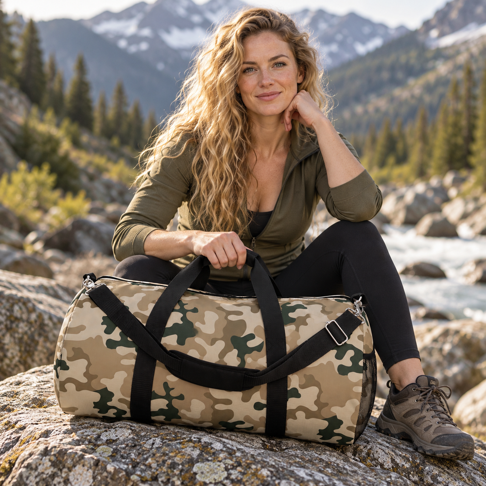 Polish WZ. 2000 Pustynna Camo Travel Duffel Bag