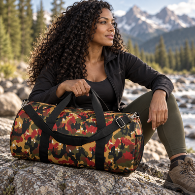 Swiss Taz 83 Alpenflage Camo Travel Duffel Bag - Equippage.com
