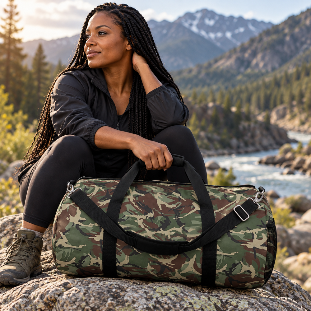 Bulgarian 5 Stone DPM Camo Travel Duffel Bag