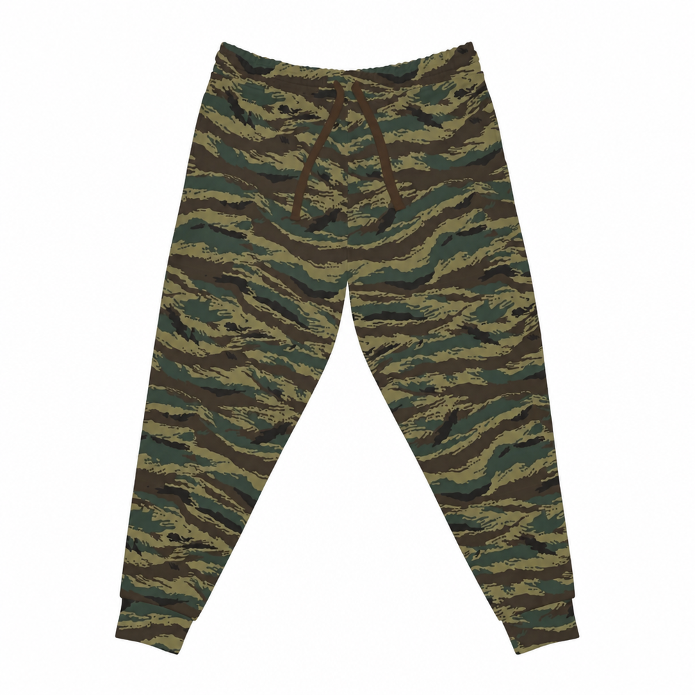 Russian Tiger Stripe Camo Unisex Athletic Joggers