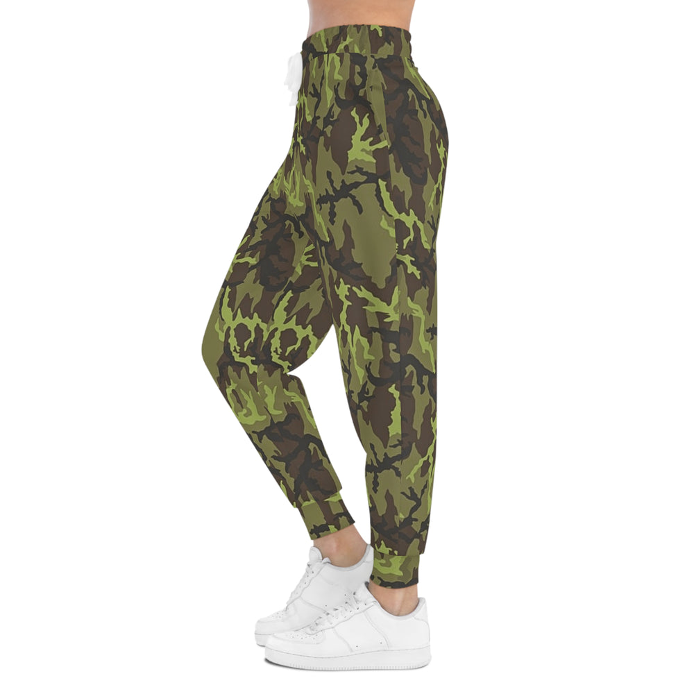Czech Vz. 95 Leaf Woodland Camo Unisex Athletic Joggers