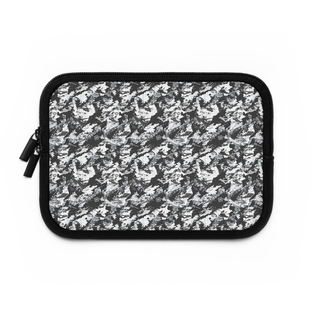 Grey Camo Laptop Sleeve — Protective Neoprene Case for Laptops & Tablets - Equippage.com