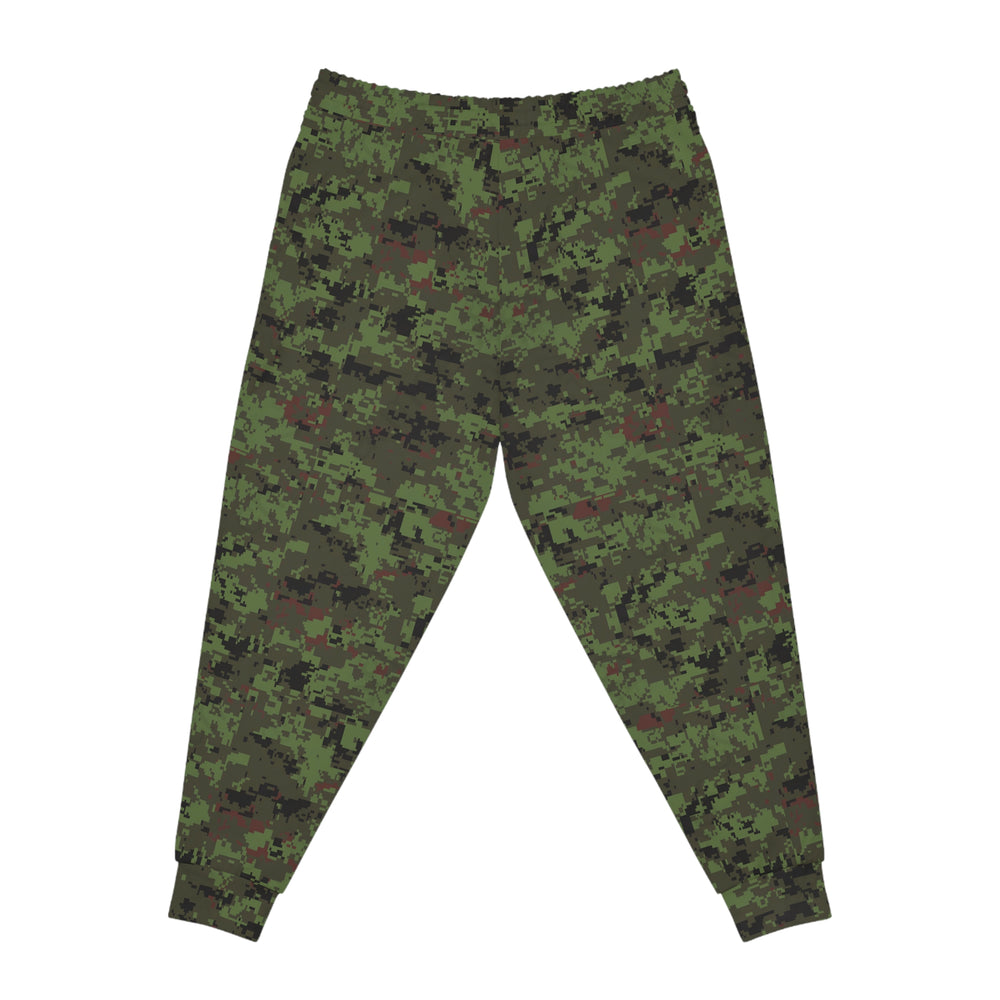 Estonian ESTDCU-M06 Woodland Camo Unisex Athletic Joggers