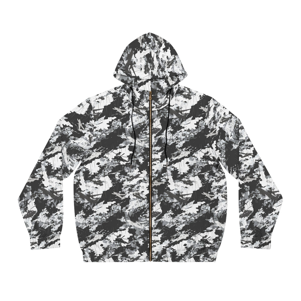 PRESS Camo Full-Zip Hoodie Camouflage Pattern by Equippage.com
