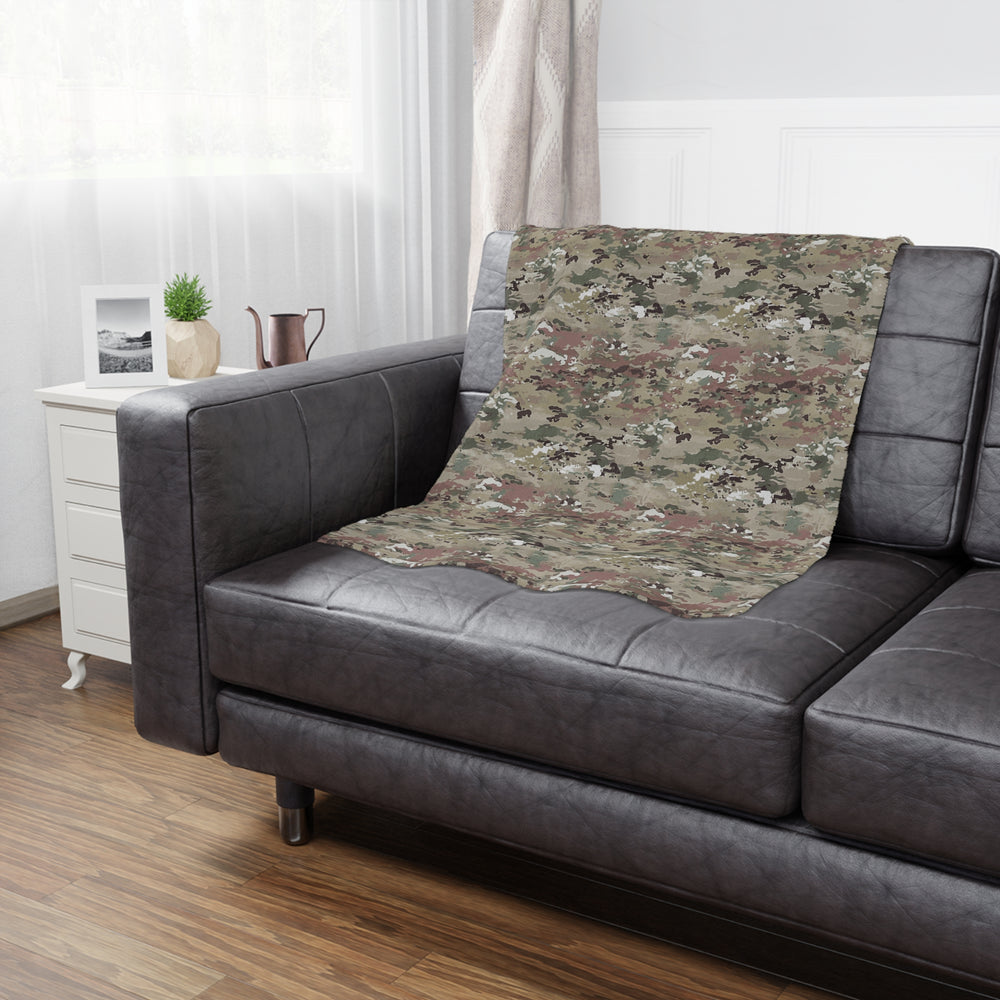 Scorpion Camouflage Microfiber Blanket By Equippage.com