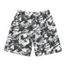 Men's Jogger Shorts — Black & White Camo AOP - Equippage.com