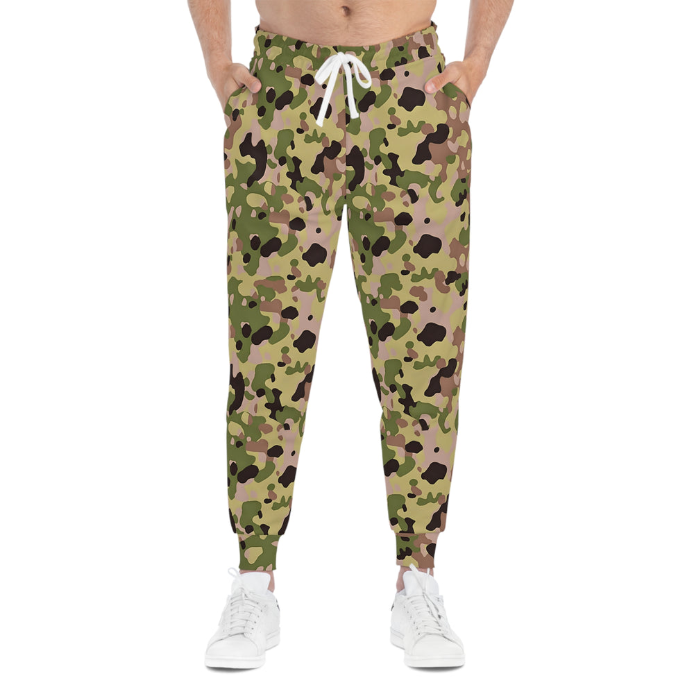 Portuguese M18 Padrão Multi-Terreno Camo Unisex Athletic Joggers