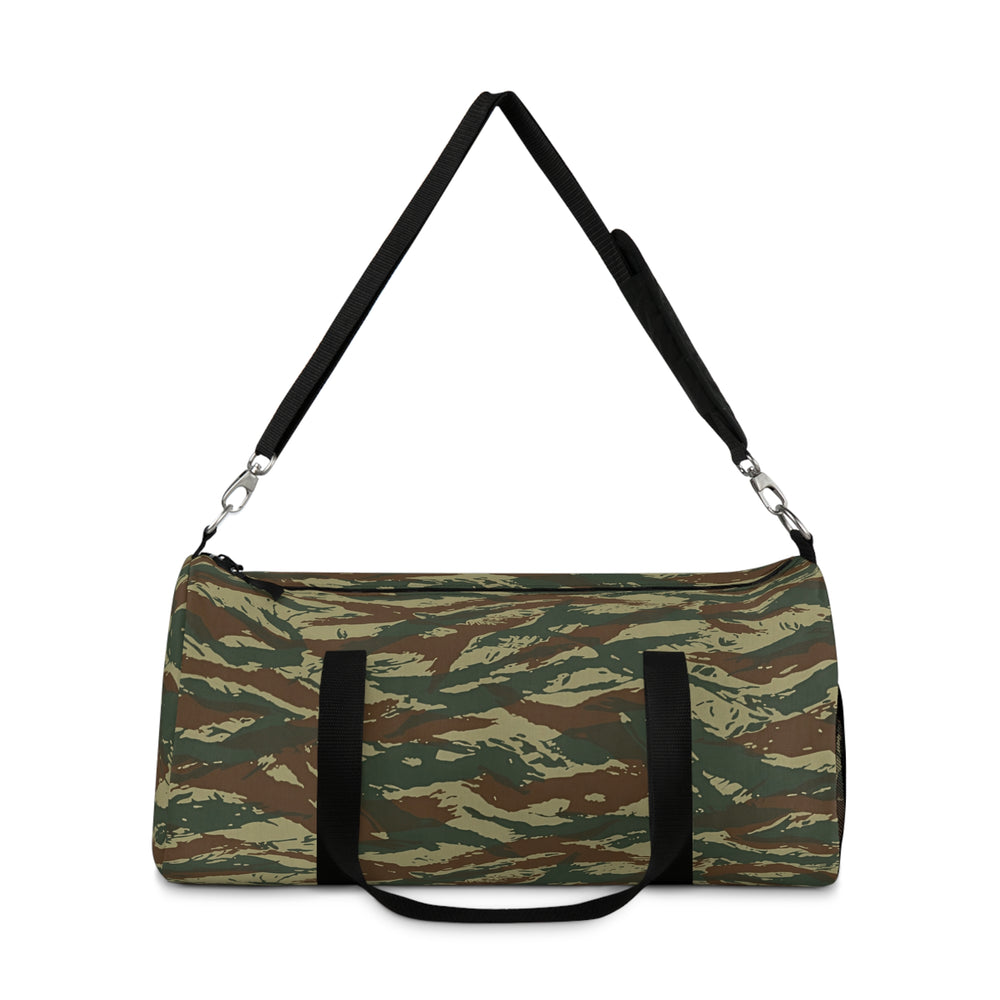 Greek Lizard Camo Travel Duffel Bag