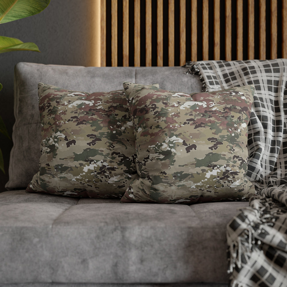 Scorpion Camouflage Square Poly Canvas Pillowcase By Equippage.com