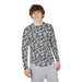 Men’s UV Long-Sleeve Shirt — Grey Marble Camo Sun Protection - Equippage.com