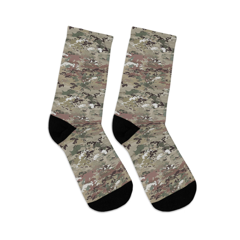 Scorpion Camouflage Recycled Poly Socks  By Equippage.com