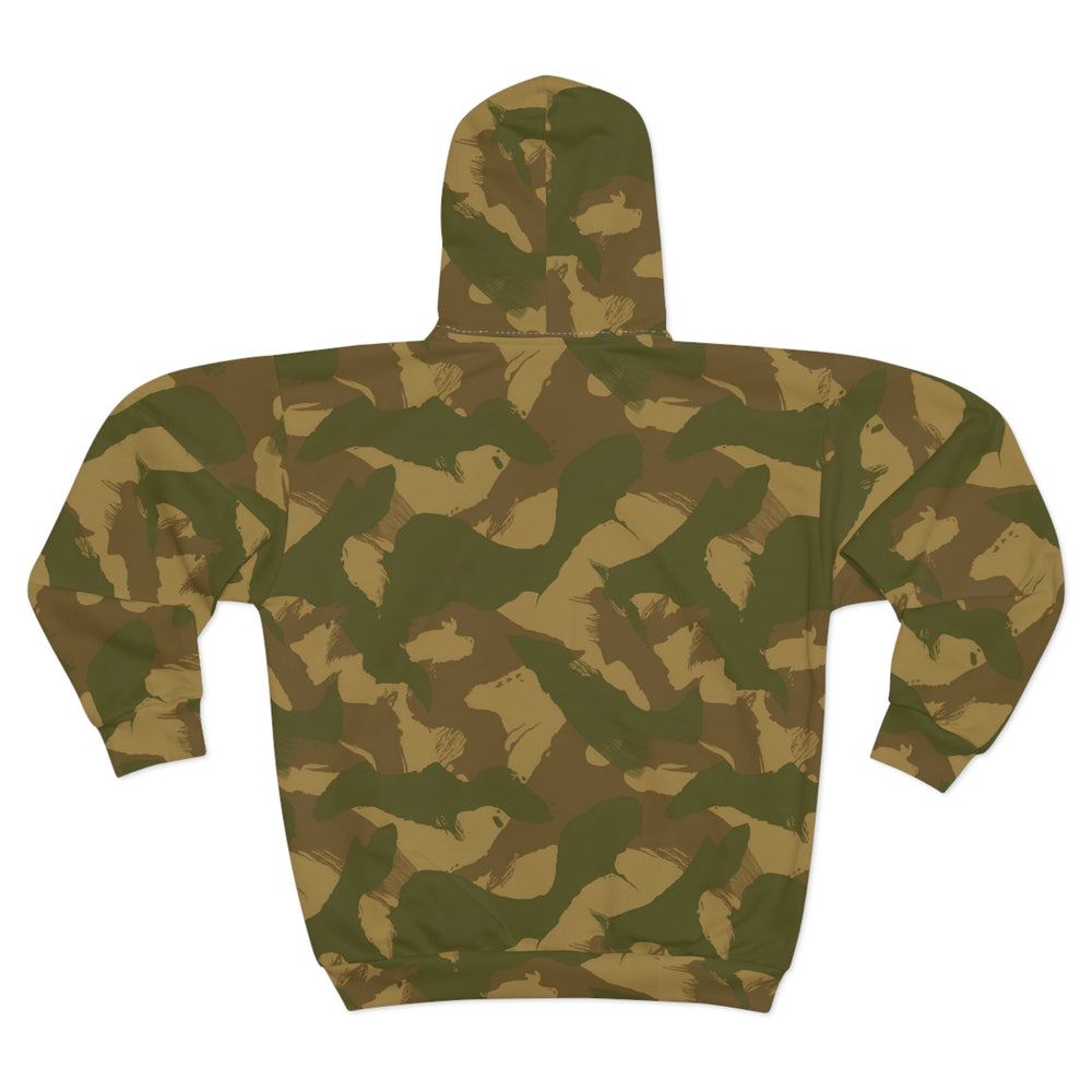 British Denison Airborne Camo Unisex Zip Hoodie