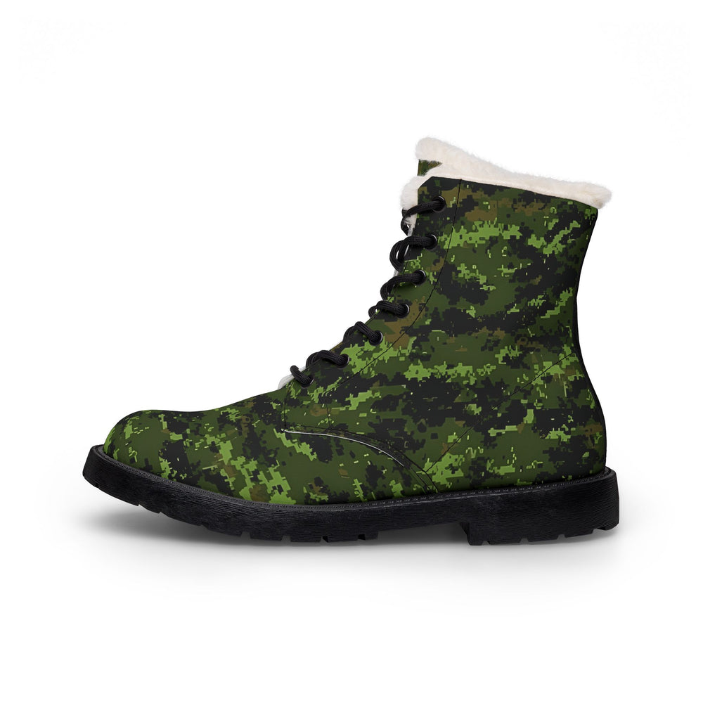 Cadpat TW Men's Fur and Leather Boots