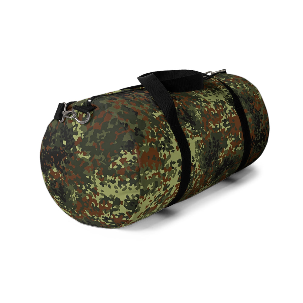 German Flecktarn Camo Travel Duffel Bag