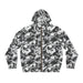 Monochrome Brushstroke Camo Zip Hoodie - Equippage.com