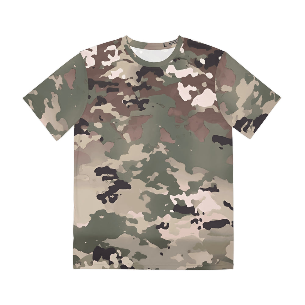 Scorpion W2 Camo Men's Military-Inspired Polyester Shirt