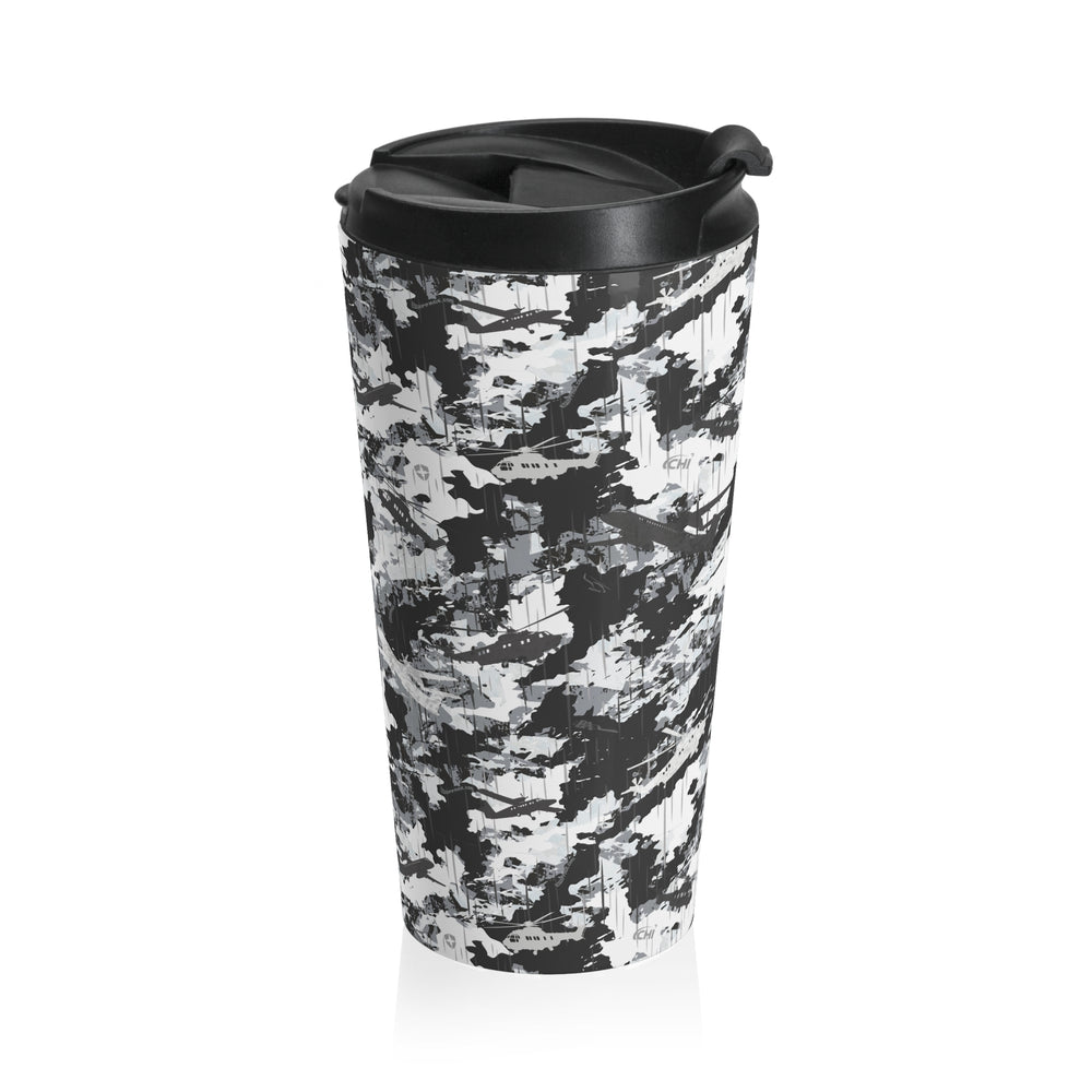 PRESS Camo Stainless Steel Travel Mug — Stainless Steel Insulated Tumbler