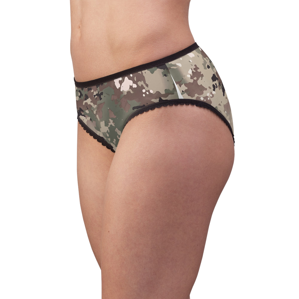 Scorpion W2 Camo Lace-Trim Women's Briefs