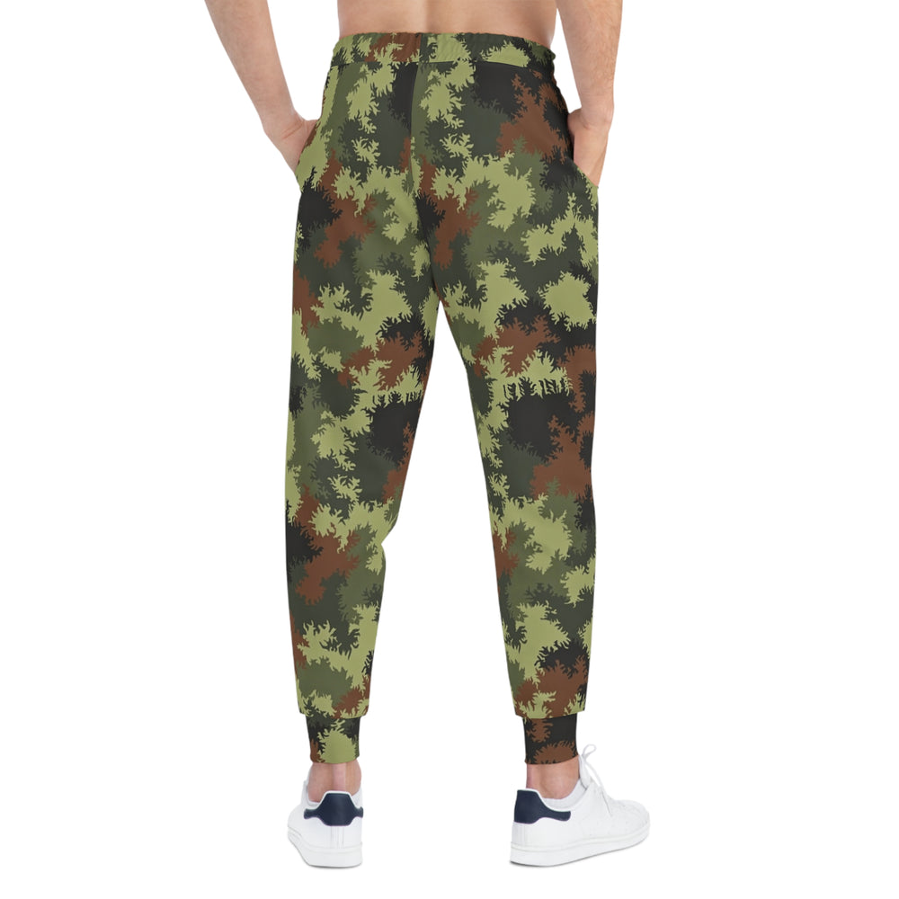 German Sägezahnmuster/Sawtooth Camo Unisex Athletic Joggers
