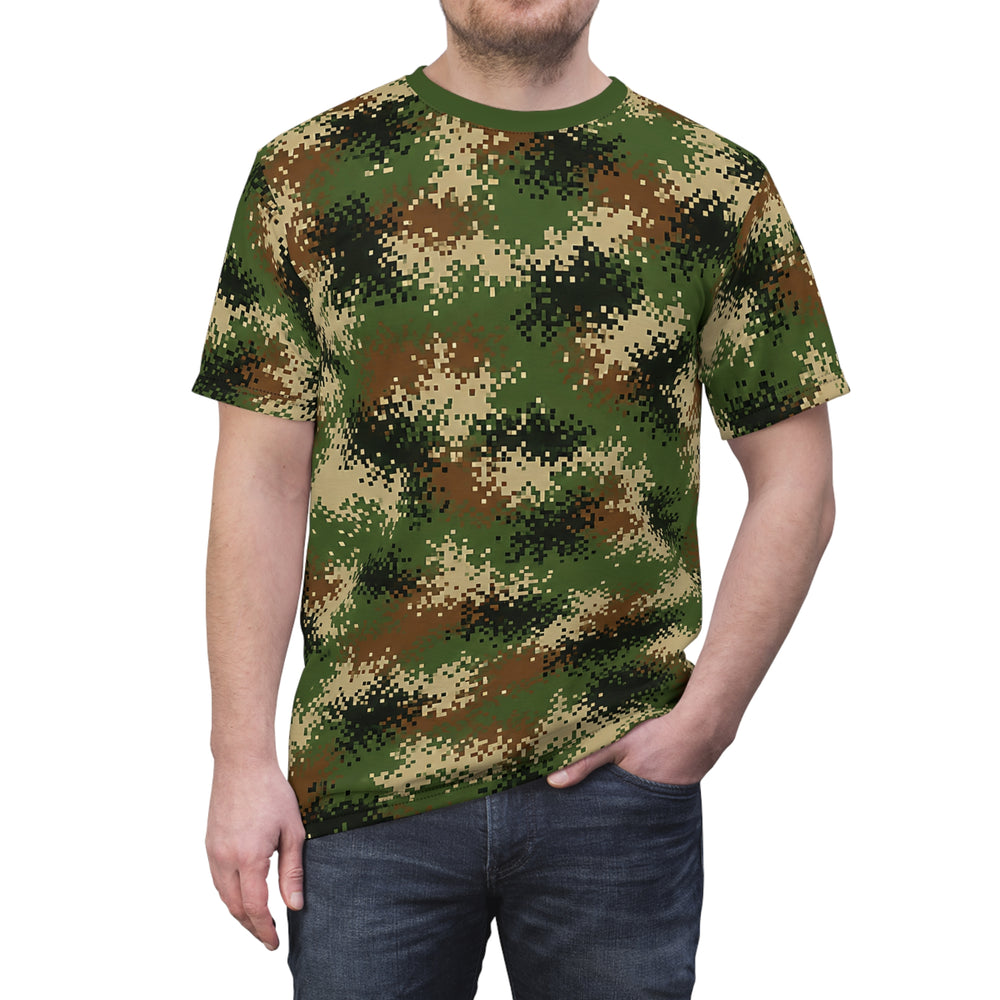 Columbian Patriota Camo Unisex Cut & Sew Tee