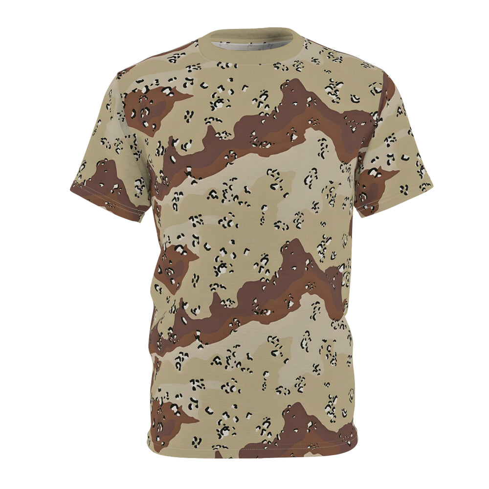 Chocolate Chip Desert Camo Unisex Cut & Sew Tee