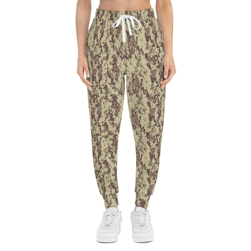 Estonian ESTDCU-M06 Woodland Camo Unisex Athletic Joggers