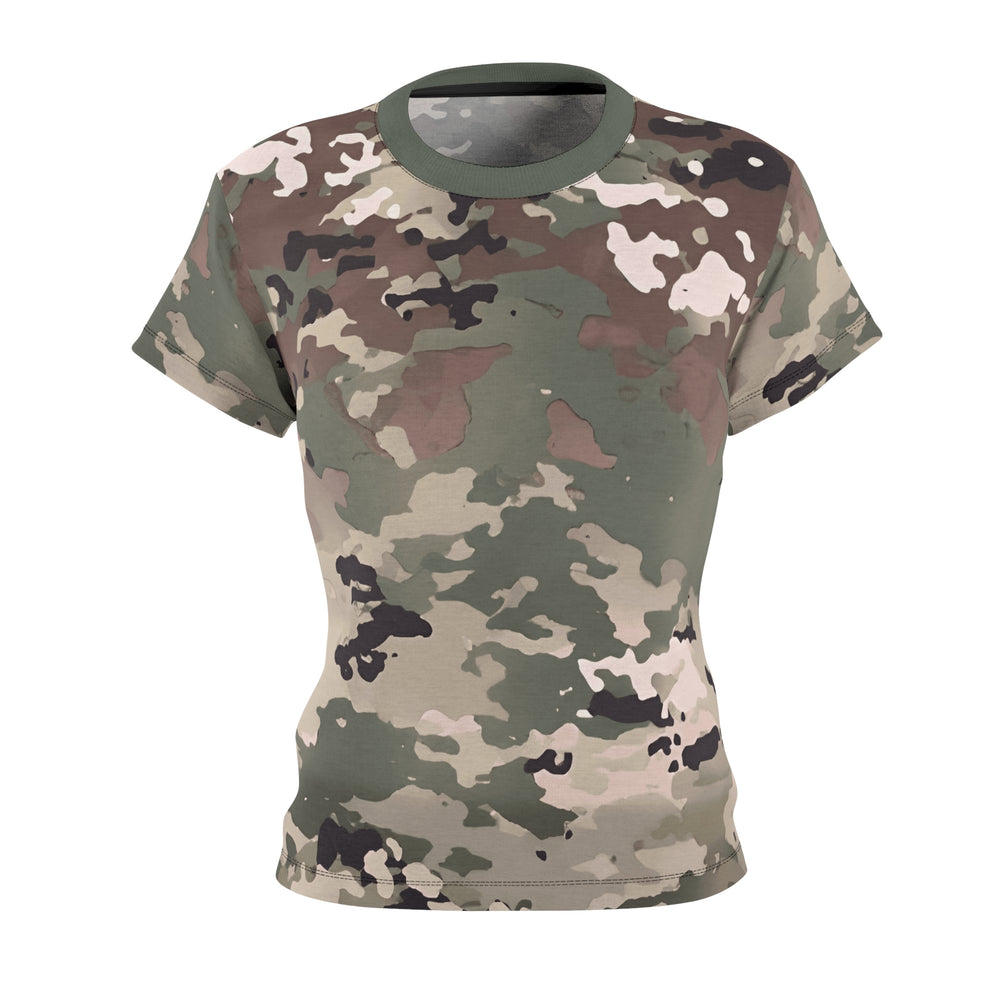 Equippage Women's Scorpion Camo Short Sleeve Shirt